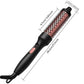 🏆LAST DAY 49% OFF😲2-in-1 Thermo Ionic Hair Straightener & Curler Brush🏅