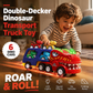 ✨Day Sale 50% OFF🎉Double-Decker Dinosaur Transport Truck Toy