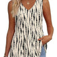 2026 Women's Flowy Peplum Tank Top – V Neck Sleeveless Stretchy Summer Top
