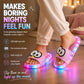 👀LED Cartoon Slippers – Vibrant Light-Up Sole & Cute Penguin Design – Flexible PVC & Easy Slip-On 🏠