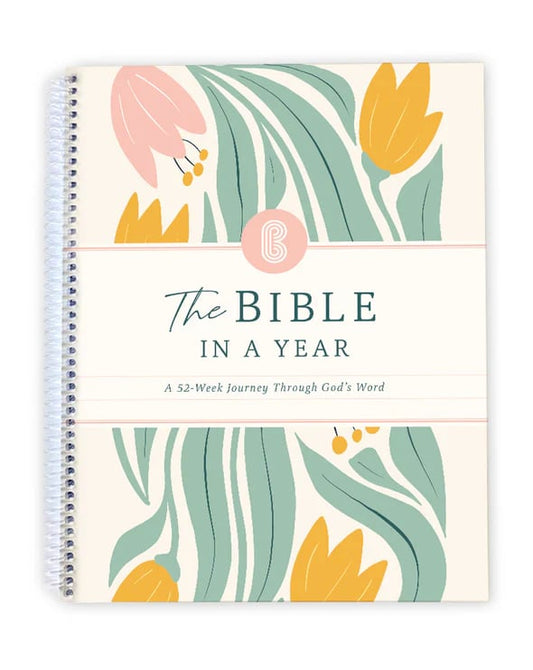 🙏🏼The Bible In A Year: A 52-Week Journey Through God's Word(✨Hardcover)