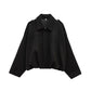 Trendy Autumn Military Short Jacket for Women