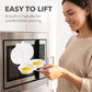 ⏰Last Day Special Price ￡6.99!!⏰🔥Microwave Egg Poacher – Dual-Cavity Steamer, Rapid Heating, Non-Stick PP – Ideal for Home, Office & Travel! 🔥