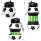 ⚽Collapsible Soccer Bottle | 34oz Expandable Food-Grade Silicone Sports Jug