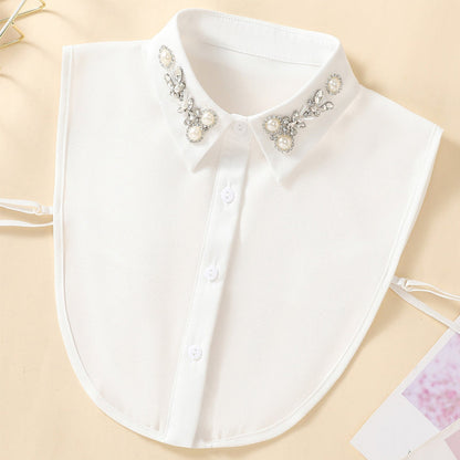 🎉LAST DAY SALE 60% OFF👗Diamond And Pearl Fake Collar