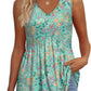 2026 Women's Flowy Peplum Tank Top – V Neck Sleeveless Stretchy Summer Top