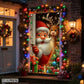 🏆Christmas Pre Sale 49% OFF - 🎉🎉Happy Christmas Door Banner(35.4x70.8in)