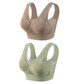 🏆 Last Day Special Price £9.99 ! 💐 Buy One Get One Free 🎁 🌸 Pure Cotton Buttonless Comfy Lifting Bra