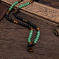 ✨ Money Attraction Necklace With GreenAventurine & Tiger Eye Pendant Healing Crystal Stone