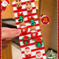 🎁Christmas Hot Sale - 🎄10pcs/Set Cute Christmas Hair Scrunchies, Ideal For Holiday Hairstyles🎀