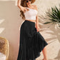 FREE SHIPPING💐Women’s Chiffon Pleated A-Line Skirt