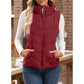 LAST DAY PROMOTION - 50%OFF🔥✨️Cozy Without Bulk: Puffer Vest Women Sleeveless Zip Up Outerwear