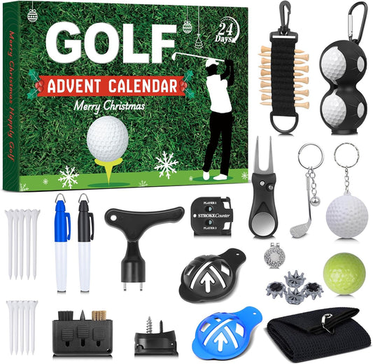 🏆Flash Sale⚡Golf Advent Calendar 2025 for Men - 24 Days of Golf Surprises & Christmas Fun