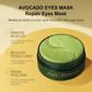 🏆2026 New Year Sale-60% OFF🔥Avocado Moisturizing Collagen Eye bagMask,60pcs/set Under Eye Mask
