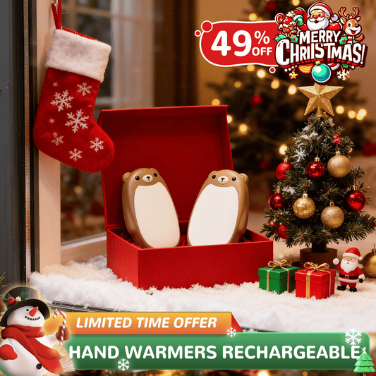 Last Day 49%OFF⚡ Global Winter Picks🌟Hand Warmers Rechargeable - Cute Bear Design