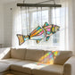 ✨🌞2026 Spring Special Offer 49% OFF🐟Handcrafted Stained Glass Red Drum - The Illusion of Swimming