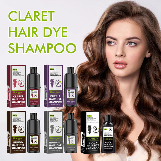 Hair Dye 3-in-1 Shampoo Haircare, Cover Gray Hairs, 10 Mins Hair Coloring, Plant Extracts, Long Lasting, Mild, Moisture (100 mL)