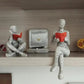🔥Last Day 49% OFF - Mini Resin Reading Statue – Abstract Thinker Sculpture for Shelf, Desk or Book Nook Decor