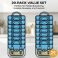 ☀️2026 HOT SALE 49% OFF🌿🛍️20-Pack Reusable Backpack Goody Bags | Smell-Proof Stand-Up Treat Pouches : Multi-Color Snack & Stationery Organizer for Kids Parties ✨