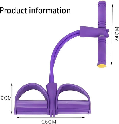 Beat Winter Laziness 🥶➡️💥Multifunction Pedal Band – Full-Body Workouts + Sit-Ups, No Gym Needed!