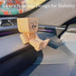 Handmade Charming Little Wooden Figure That Sways with 12PCS Magnetic Expressions