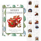 🎁70% OFF!!!-Ready for Christmas!🎄🎅Christmas Gift Card Booklet -👍DIY Spiral-Bound Christmas Gift Card Holder Book