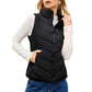 LAST DAY PROMOTION - 50%OFF🔥✨️Cozy Without Bulk: Puffer Vest Women Sleeveless Zip Up Outerwear