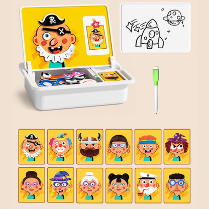 🎉Early Christmas Sale 49% OFF🎄Magnetic puzzle box for children with game and drawing board