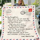 🎁To My Daughter - Warm Gift Blanket (60% OFF TODAY)BUY 2 GET 10% OFF