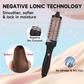 🏆LAST DAY 49% OFF😲2-in-1 Thermo Ionic Hair Straightener & Curler Brush🏅