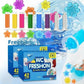 42 Flowers! 3-Tubes Toilet Gel Stamp Box Deodorizing Bathroom Freshener