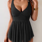 🏖️Summer Hot Sale 60% OFF🌼Women's One Piece Swim Dress Swimsuit Tummy Control Mesh Swimdress
