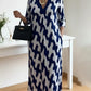 🌸Early Spring Sale 49% OFF!🔥 Casual Chic Maxi Dress – V-Neck, Mid-Length Sleeves, Perfect for Every Day ✨