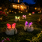 🥳SUMMER HOT SALE ✨🦋Illuminated Butterfly Stone Garden Light