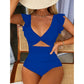 👗🌷LAST DAY SALE 50% OFF!!💥Sexy ruffled one-piece swimsuit