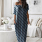 🔥HOT SALE 49% OFF💃🌞Women's Summer Casual Loose Solid Color Short-Sleeve Long Dress