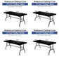 Stretch Fabric Table Top Cap Cover – Elastic Edge, Waterproof & Reusable