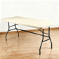 Stretch Fabric Table Top Cap Cover – Elastic Edge, Waterproof & Reusable
