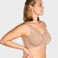 Women's Elegant Sheer Full Coverage Plus Size Bra