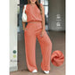 ☀LAST DAY SALE 50% OFF!!💃🌷Women's Cotton Sleeveless Tank & Wide Leg Pants 2-Piece Lounge Set