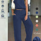☀LAST DAY SALE 50% OFF!!💃🌷Women's Cotton Sleeveless Tank & Wide Leg Pants 2-Piece Lounge Set