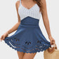 V-Neck Tummy Control Modest Swimdress
