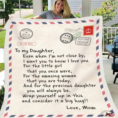 🎁To My Daughter - Warm Gift Blanket (60% OFF TODAY)BUY 2 GET 10% OFF