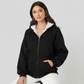 Women's Regular Fit Heavyweight Sherpa Fleece Lined Hoodies