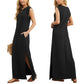 🥳SUMMER HOT SALE 50% OFF! 💞🌿Women Loose Split Wrinkle-Free Long Dress
