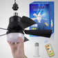 🔥SUMMER SALE - 49% OFF🔥 Bright Cool Ceiling Socket Fan & Light with Remote