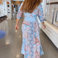 🔥2026 New Arrivals: 60% Off for a Limited Time!⏰Women’s Elegant Floral Drawstring Long Dress