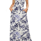 👗 V-Neck Maxi Dress — Elegant, Waist-Defining, Comfortable, and Casual Summer Long Dress