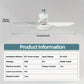 🔥SUMMER SALE - 49% OFF🔥 Bright Cool Ceiling Socket Fan & Light with Remote