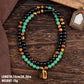 ✨ Money Attraction Necklace With GreenAventurine & Tiger Eye Pendant Healing Crystal Stone